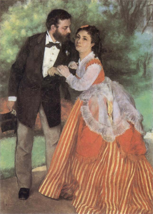 The Painter Sisley and his Wife